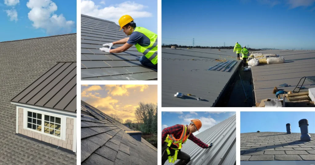 roof inspection after a hailstorm