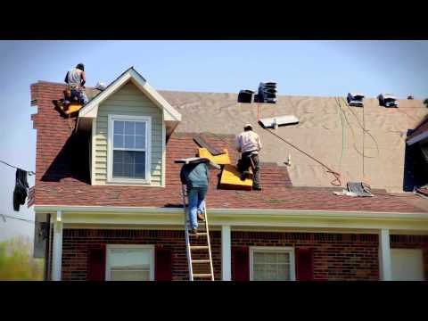 local roofer Goshen performing full roof replacement in Goshen Indiana