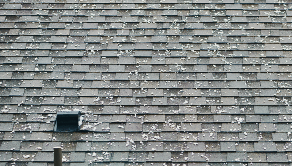 hail damage roof